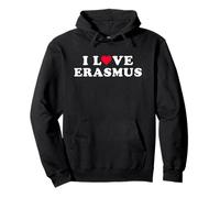 J'aime le nom Erasmus correspondant à ma petite amie et à mon petit ami Erasmus Sweat à Capuche