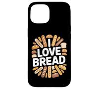 J'aime Le Pain, Une Boulangerie Joyeuse et Amusante Coque pour iPhone 15