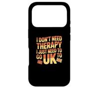 J'aime Le Royaume-Uni Je n'ai Pas Besoin de thérapie, J'Ai Juste Besoin d'aller au Royaume-Uni Coque pour iPhone 17 Pro