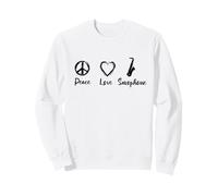 J'aime Le Saxophone Sweatshirt