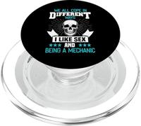 J'aime Le Sexe et être mécanique PopSockets PopGrip pour MagSafe