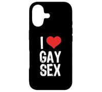 J'aime Le Sexe Gay Coque pour iPhone 17