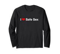 J'aime Le Sexe sans Risque Manche Longue