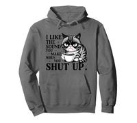J'aime Le Son Que tu Fais avec Funny Cat Saying Meme Coffee Cats Sweat à Capuche
