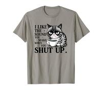 J'aime Le Son Que tu Fais avec Funny Cat Saying Meme Coffee Cats T-Shirt