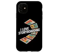 J'aime le storyboard, panneaux de bandes dessinées Coque pour iPhone 11