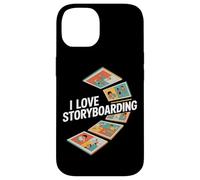 J'aime le storyboard, panneaux de bandes dessinées Coque pour iPhone 14