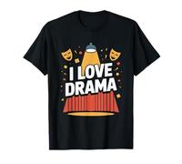 J'aime le théâtre, la passion artistique, la vie sur scène T-Shirt