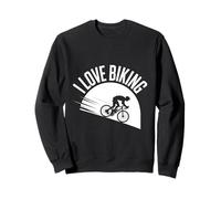 J'aime Le vélo, Le Cyclisme, l'esprit d'aventure Sweatshirt