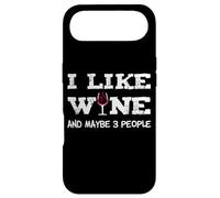 J'aime Le vin et Peut-être 3 Personnes Sommelier Amateur de vin Coque pour iPhone Air