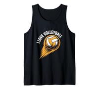 J'aime le volley-ball, passionné de sports Débardeur