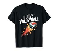 J'aime le volley-ball, un esprit de jeu passionné T-Shirt