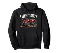 J'aime Le VTT 4X4 Dirty Offroad Sweat à Capuche