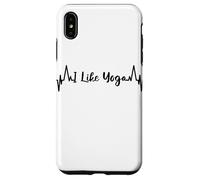 J'aime Le Yoga Heartbeat Yoga Therapy Coque pour iPhone XS Max