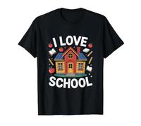 J'aime l'école, Une éducation enthousiaste et Amusante T-Shirt Graphique avec Valeur