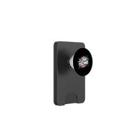J'aime les amateurs de musique Techno Vibrant EDM PopSockets PopWallet pour MagSafe
