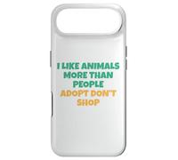 J'aime Les Animaux Plus Que Les Humains - Adopt Don't Shop Coque pour iPhone Air