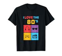 J'aime les années 80, années 80, soirée rétro, disco, danse vintage, 80 T-Shirt