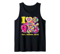 J'aime les années 90, Halloween, rétro, vintage, années 90, fête colorée Débardeur