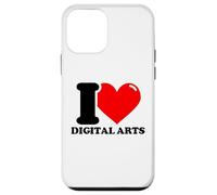 J'aime Les Arts numériques Coque pour iPhone 12 Mini