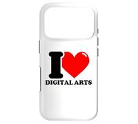 J'aime Les Arts numériques Coque pour iPhone 17 Pro