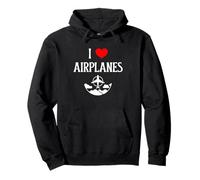 J'aime Les Avions J'aime Les Avions Flying Aviation Amoureux Sweat à Capuche