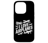 J'aime Les Avions, Les Amateurs d'aviation Coque pour iPhone 14 Pro