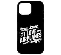 J'aime Les Avions, Les Amateurs d'aviation Coque pour iPhone 16 Pro Max