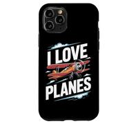 J'aime les avions Vintage Aircraft Passion Coque pour iPhone 11 Pro