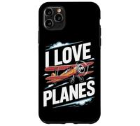 J'aime les avions Vintage Aircraft Passion Coque pour iPhone 11 Pro Max