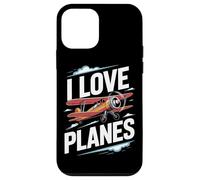 J'aime les avions Vintage Aircraft Passion Coque pour iPhone 12 mini