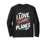 J'aime les avions Vintage Aircraft Passion Manche Longue
