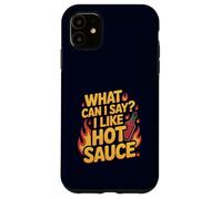 J'aime Les barbecues et Les grillades sarcastiques pour Les Amateurs de Plats épicés Coque pour iPhone 11