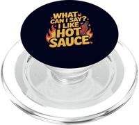 J'aime Les barbecues et Les grillades sarcastiques pour Les Amateurs de Plats épicés PopSockets PopGrip pour MagSafe