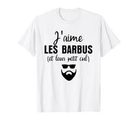 j'aime les barbus et leur petit cul T-Shirt