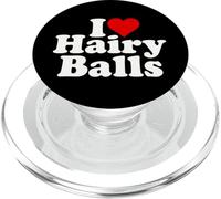 J'aime Les Boules DE POIILLAGE Coeur PopSockets PopGrip pour MagSafe