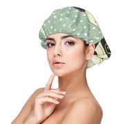 J'aime les carlins,Bonnet de nuit en satin pour adulte - Bonnet de nuit élastique pour femme, couvre-cheveux de nuit