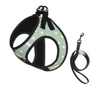 J'aime Les carlins,Harnais pour Animaux de Compagnie, Harnais réfléchissant réglable pour Chien,L