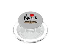 J'aime Les Chauves-Souris I Heart Bat s PopSockets PopGrip pour MagSafe