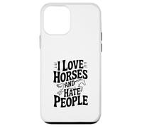 J'aime Les Chevaux et Je déteste Les Gens Coque pour iPhone 12 Mini