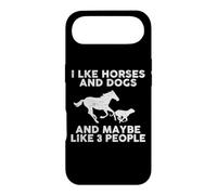 J'aime Les Chevaux et Les Chiens et Peut-être 3 Personnes Coque pour iPhone Air