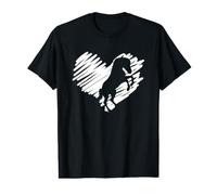 J'aime Les Chevaux L'équitation T-Shirt Graphique avec Valeur
