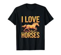J'aime Les Chevaux, passionné d'équitation T-Shirt Graphique avec Valeur