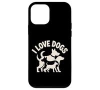 J'aime Les Chiens, compagnons canins pour Toujours Coque pour iPhone 12 Mini