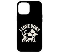 J'aime Les Chiens, compagnons canins pour Toujours Coque pour iPhone 12 Pro Max