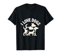 J'aime Les Chiens, compagnons canins pour Toujours T-Shirt