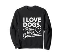 J'aime Les Chiens J'adore être Une Grand-mère Chienne Nana Sweatshirt