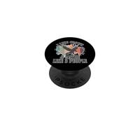 J'aime Les Corbeaux et Peut-être 3 Personnes PopSockets PopGrip Adhésif