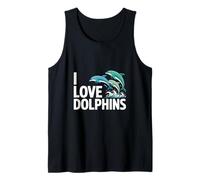 J'aime Les Dauphins Aquatic Adventure Sea Débardeur