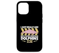 J'aime les dauphins blancs de Chine Coque pour iPhone 12/12 Pro